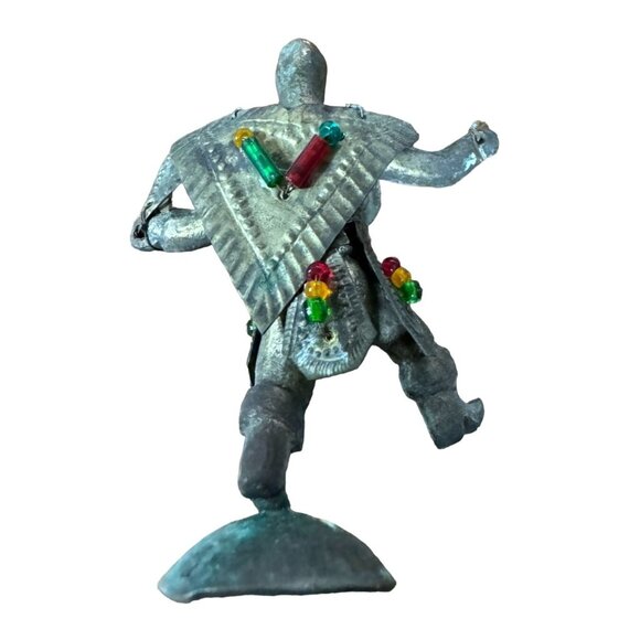 Japanese Warrior Metal Figurine Bead Embellishments Intricate Detailing - Picture 8 of 11